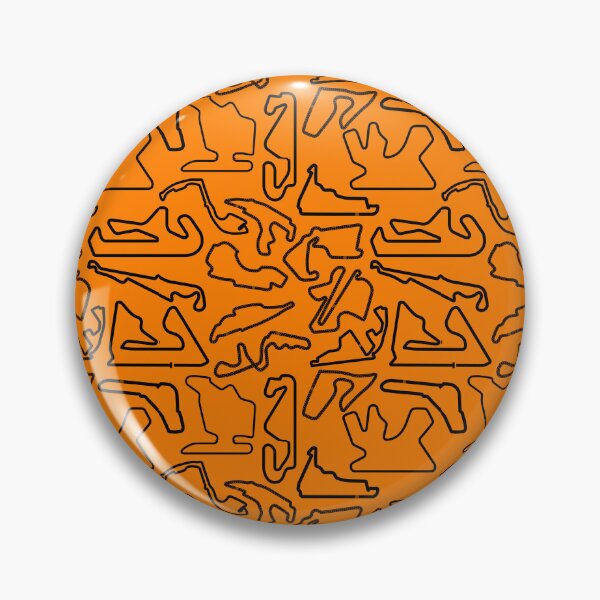 Item preview, Formula One Tracks - Papaya designed and sold by ClanRaeDesign.