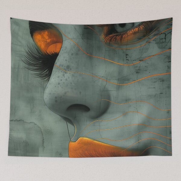 Item preview, Extraordinary femininity woven with threads of gold 1 designed and sold by JBJart.