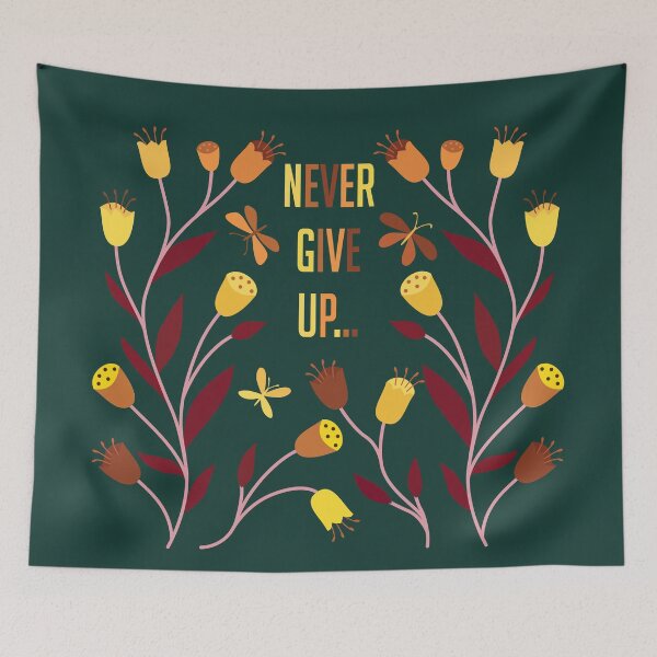 Item preview, Never give up designed and sold by MKBL.