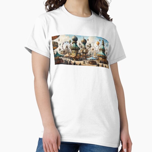 Steampunk Festival Circus 3 Classic T-Shirt