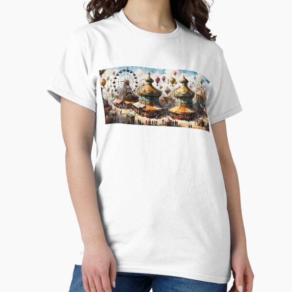 Steampunk Festival Circus 4 Classic T-Shirt
