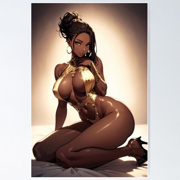Item preview, Ancient waifu-Playful brunett designed and sold by FantasyWaifus.