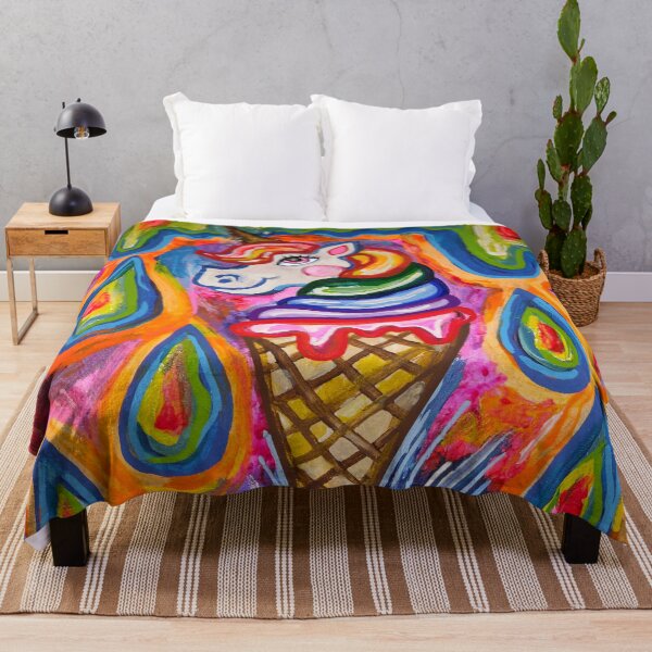 Item preview, Rainbow Drip Unicone Ice Cream Dream designed and sold by Deborah Camp.