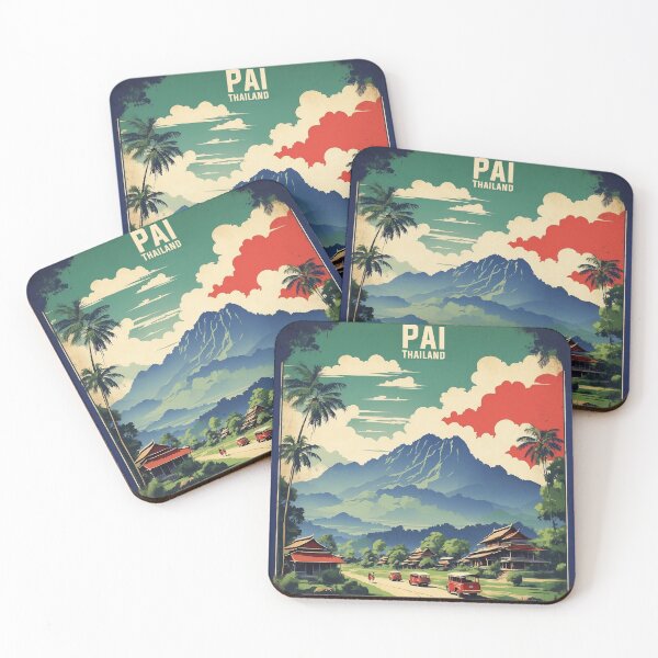 Item preview, Pai Thailand Vintage Tourism  designed and sold by TravelersGems.