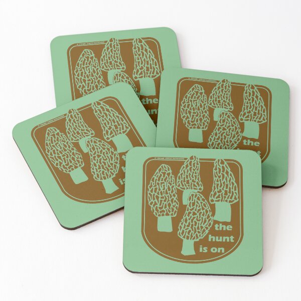 Item preview, Morels: The Hunt is On, Brown Outline designed and sold by CraneCreek.