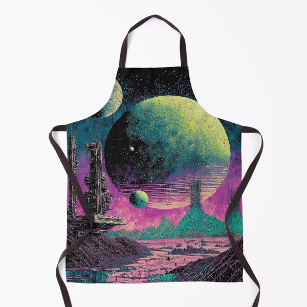 Item preview, SCI FI Illustration Alien City 2 designed and sold by Synthwave Poem.