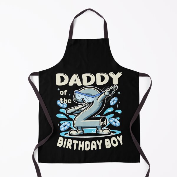 Item preview, Daddy Of 2nd Bithday Boy Toddler Swim Lessons B-day Party designed and sold by Jungle Hub.