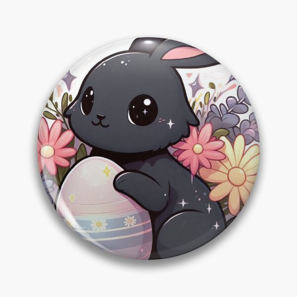 Item preview, Easter black Rabbit  designed and sold by dreamywitch.