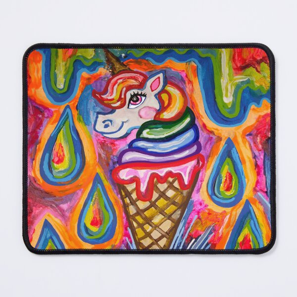 Item preview, Rainbow Drip Unicone Ice Cream Dream designed and sold by Deborah Camp.