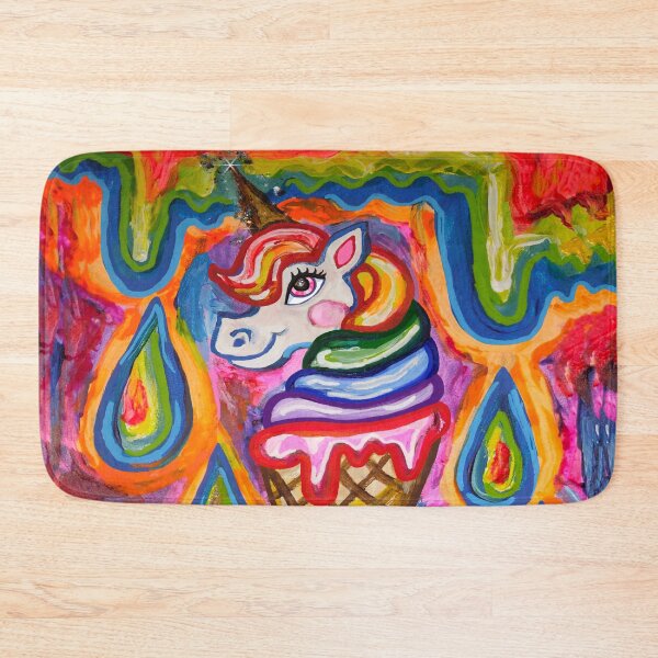 Item preview, Rainbow Drip Unicone Ice Cream Dream designed and sold by Deborah Camp.