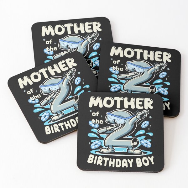 Item preview, Mother Of 2nd Bithday Boy Toddler Swim Lessons B-day Party designed and sold by Jungle Hub.