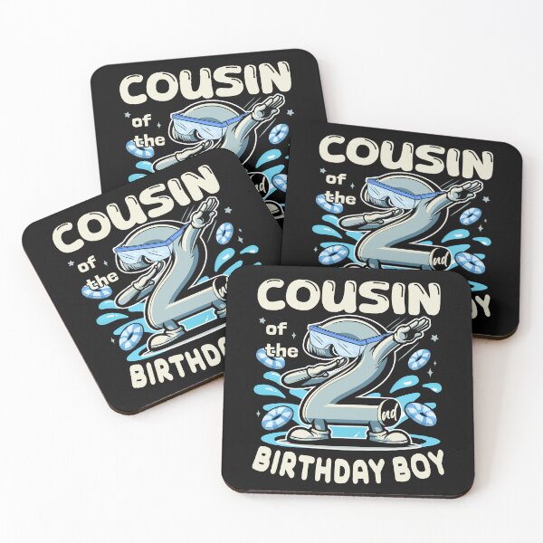 Item preview, Cousin Of 2nd Bithday Boy Toddler Swim Lessons B-day Party designed and sold by Jungle Hub.
