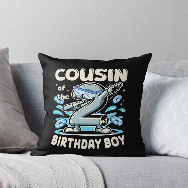 Item preview, Cousin Of 2nd Bithday Boy Toddler Swim Lessons B-day Party designed and sold by Jungle Hub.