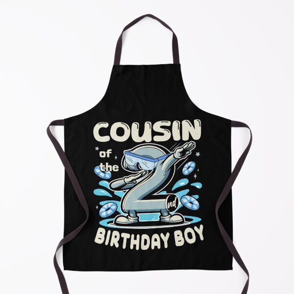 Item preview, Cousin Of 2nd Bithday Boy Toddler Swim Lessons B-day Party designed and sold by Jungle Hub.