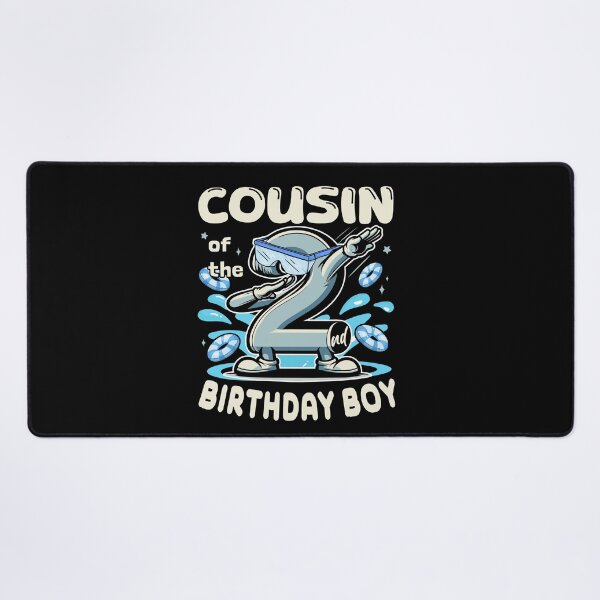 Item preview, Cousin Of 2nd Bithday Boy Toddler Swim Lessons B-day Party designed and sold by Jungle Hub.