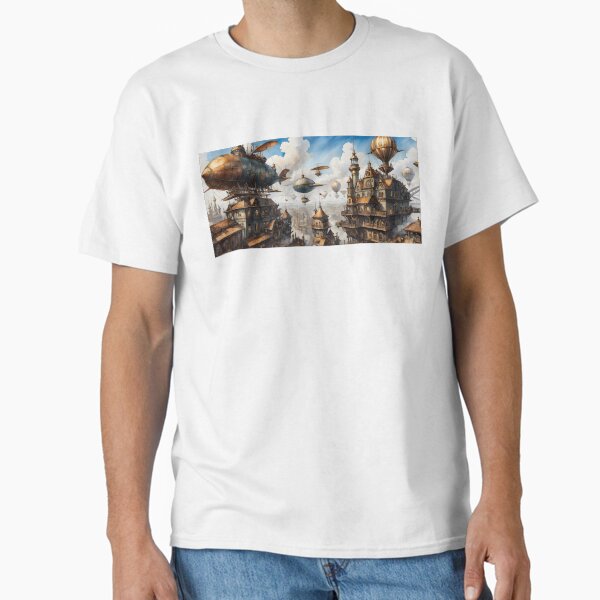Steampunk City 1 Classic T-Shirt