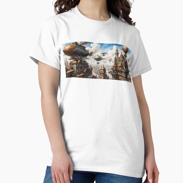 Steampunk City 1 Classic T-Shirt