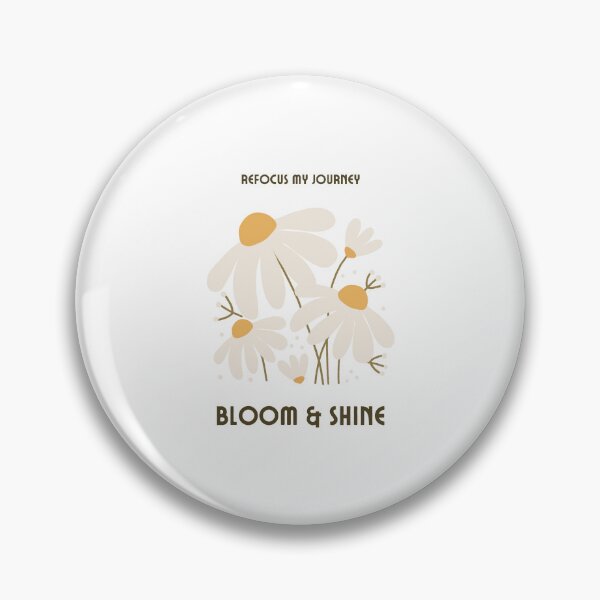 Item preview, Bloom & Shine | Aesthetic Flower Illustration | White Background designed and sold by RM-Journey.