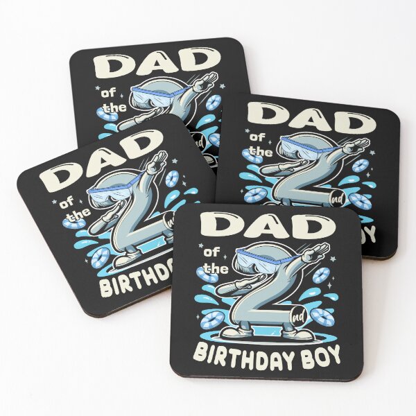 Item preview, Dad Of The 2nd Bithday Boy Toddler Swim Lessons B-day Party designed and sold by Jungle Hub.
