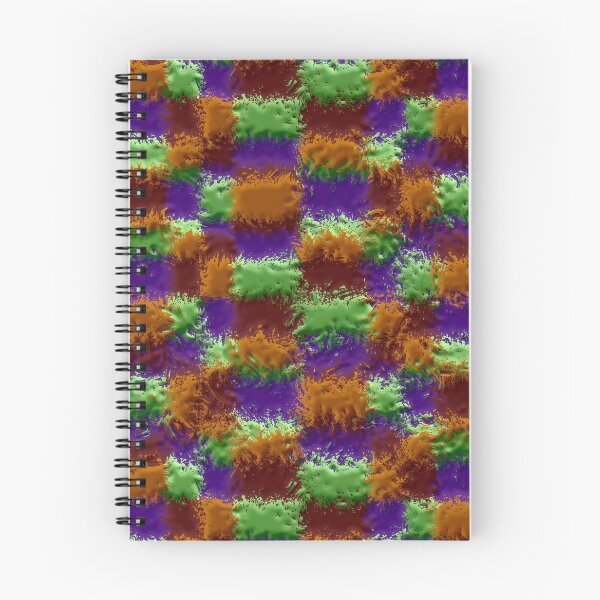 Item preview, 3D Four Color Uneven Splatter Checkerboard designed and sold by TheRulerofEarth.