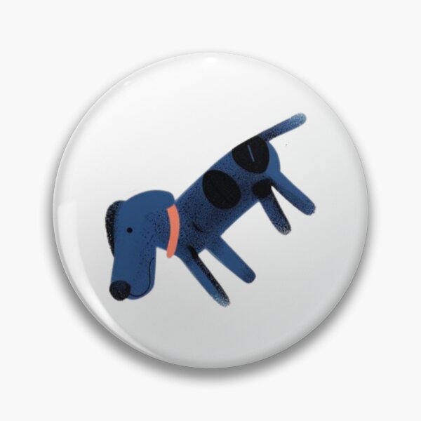 Item preview, Indigo Red Collar Dog Individual  designed and sold by Leah Jockel.
