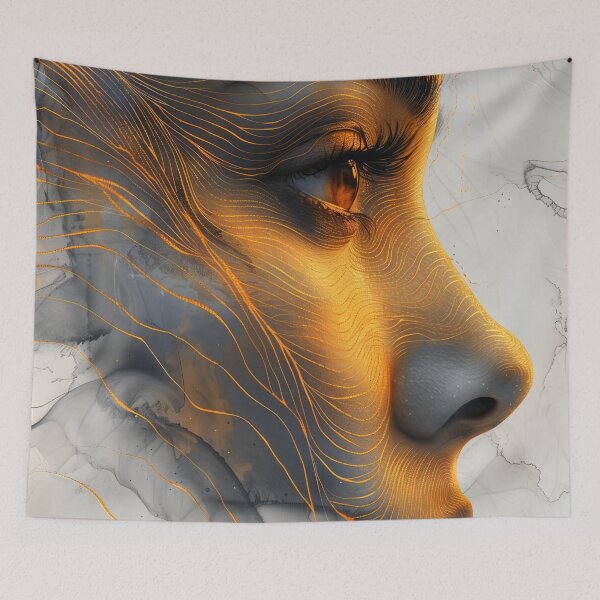 Item preview, Extraordinary femininity woven with threads of gold 3 designed and sold by JBJart.