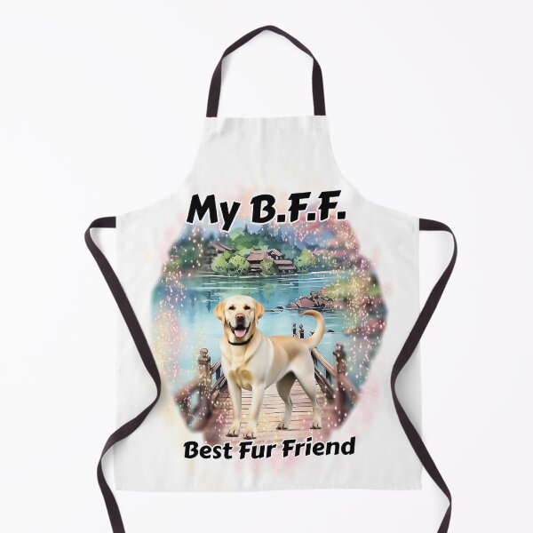 Item preview, Dog - B.F.F. Golden Labrador Retriever designed and sold by Karen Wood.