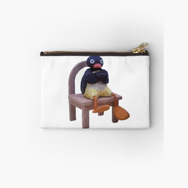 Item preview, grumpy pingu on his chair designed and sold by maryflo.