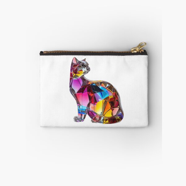 Item preview, Figura de gato de cristal de colores designed and sold by Graphics By Craig.