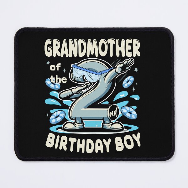 Item preview, Grandmother Of 2nd Bithday Boy Toddler Swim Lessons B-day designed and sold by Jungle Hub.