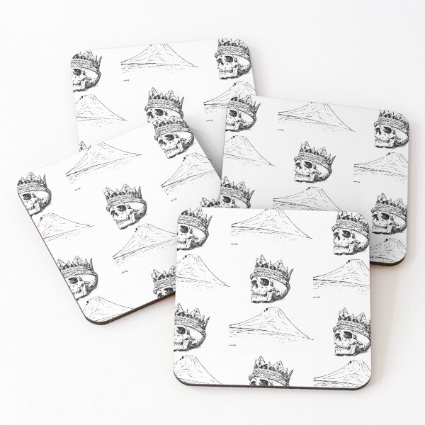 Item preview, Mountain and Skull Illustration | White Background designed and sold by RM-Journey.
