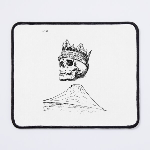Item preview, Mountain and Skull Illustration | White Background designed and sold by RM-Journey.