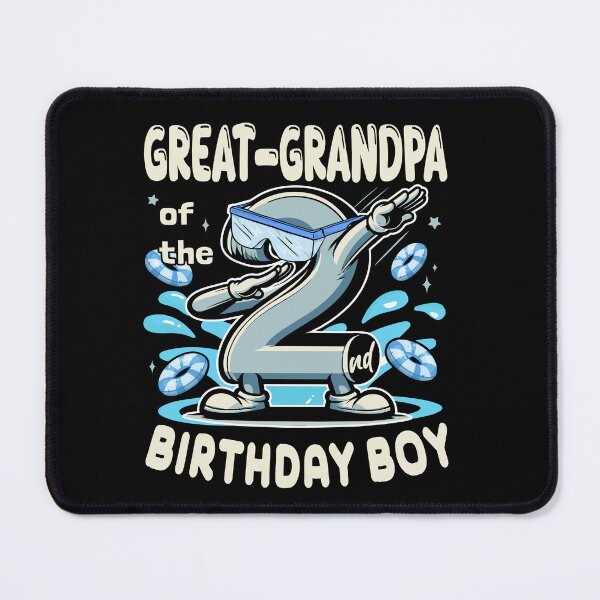 Item preview, Great Grandpa Of 2nd Bithday Boy Toddler Swim Lessons B-day designed and sold by Jungle Hub.