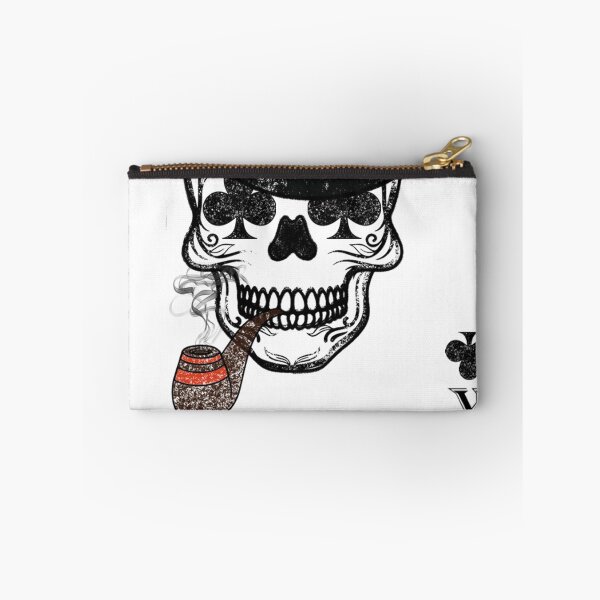 Item preview, card of clubs with a skull designed and sold by KalpeaTytto.