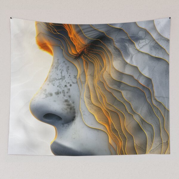 Item preview, Extraordinary femininity woven with threads of gold 4 designed and sold by JBJart.