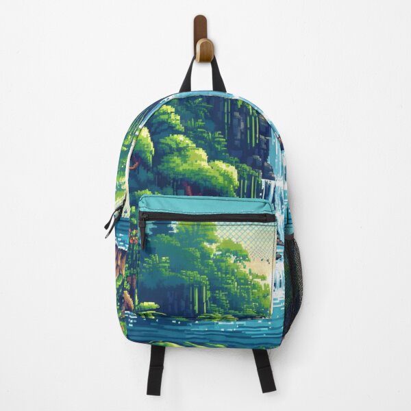 Item preview, Pixel art waterfall designed and sold by Attila8510.