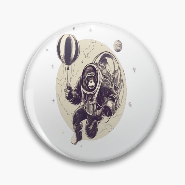 Item preview, gorilla astronaut in space cool design designed and sold by Hanebs.
