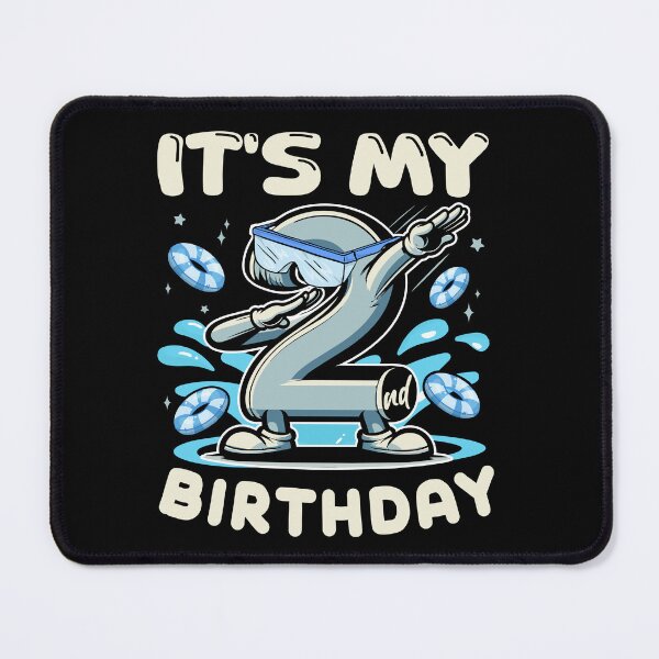 Item preview, It' My 2nd Birthday 2 Years Toddler B-day boy Swim Lessons designed and sold by Jungle Hub.