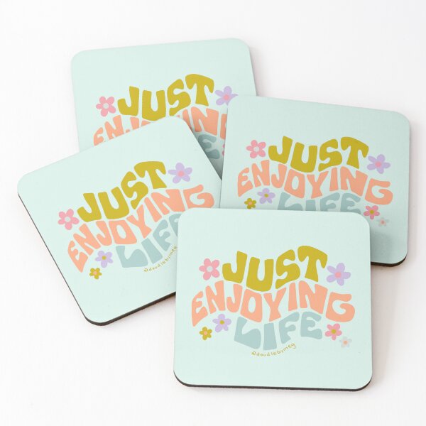Item preview, Just Enjoying Life designed and sold by doodlebymeg.