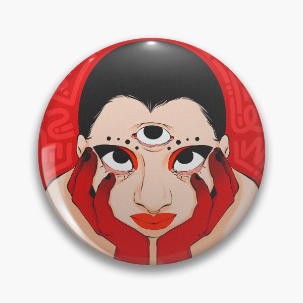 Item preview, Girl with a third eye fantasy designed and sold by PauletteArt.