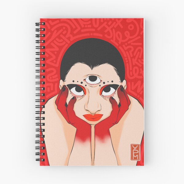 Item preview, Girl with a third eye fantasy designed and sold by PauletteArt.