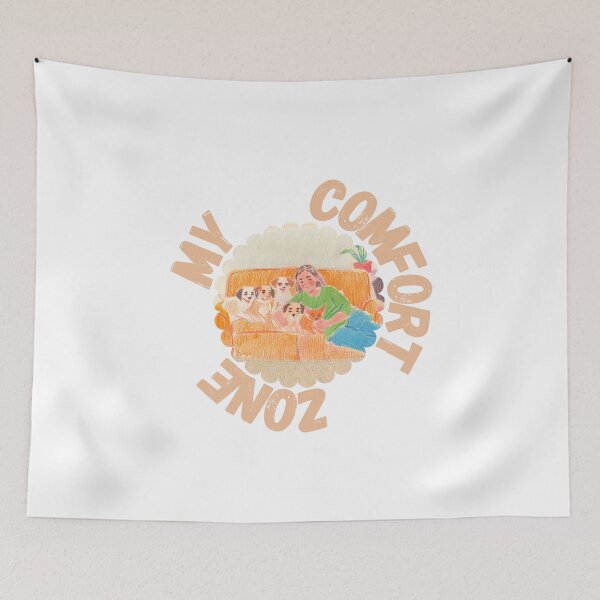 Item preview, My Comfort Zone Dog Mom designed and sold by PunnyPawsArt.