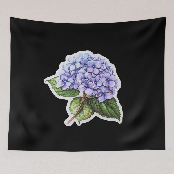 Item preview, Hydrangea flower for garden lovers designed and sold by SmileshareShop.