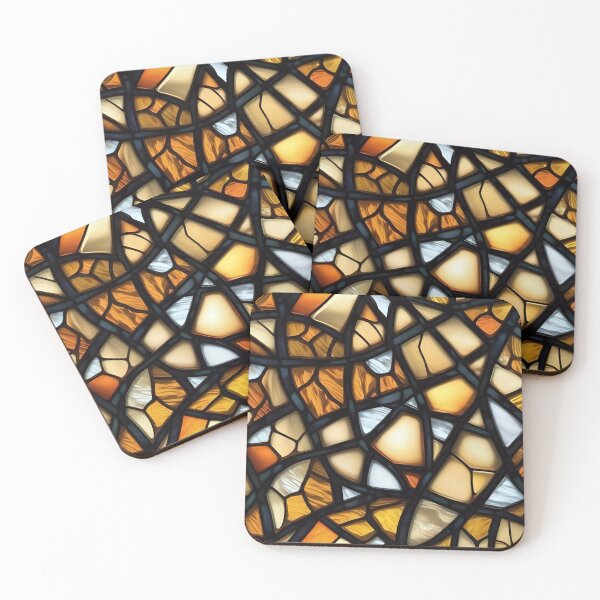 Item preview, Abstract Stained Glass Pattern Design designed and sold by TheArtOfPat.