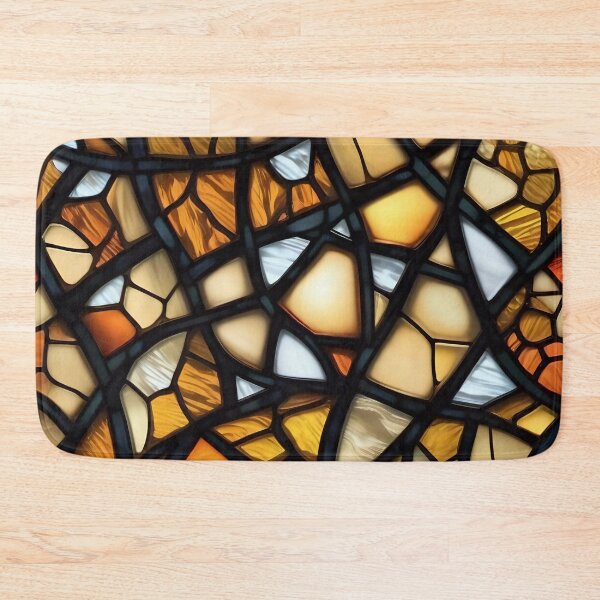 Item preview, Abstract Stained Glass Pattern Design designed and sold by TheArtOfPat.