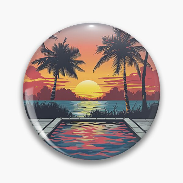 Item preview, Retro Infinity Pool designed and sold by TheKMBensons.