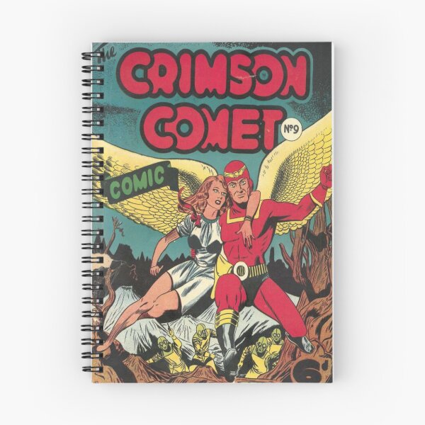 Item preview, The Crimson Comet Vintage Comic Book Art  designed and sold by IceCreamKisses.