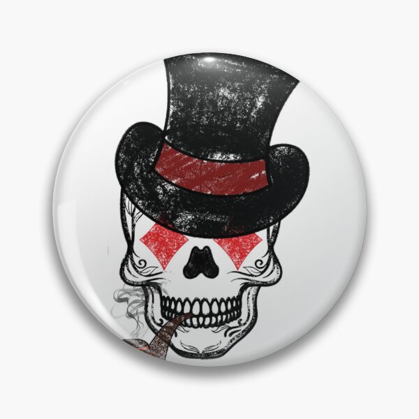 Item preview, diamond card with skull designed and sold by KalpeaTytto.