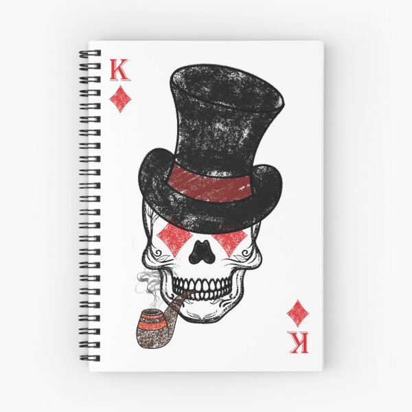 Item preview, diamond card with skull designed and sold by KalpeaTytto.