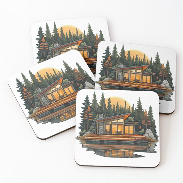 Item preview, Modern Cabin designed and sold by TheKMBensons.